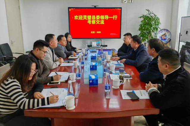 灵璧县领导到访集团，共谋项目合作新机遇